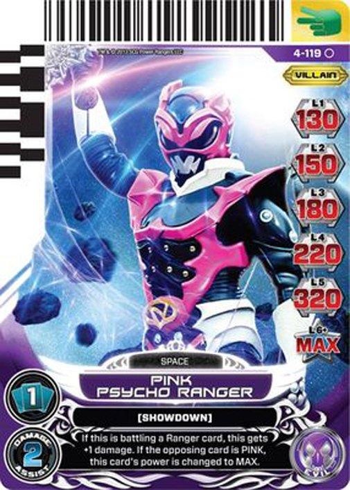 Pink Psycho Ranger 119